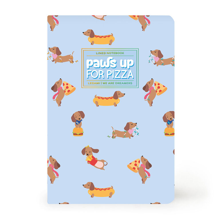 Caderno A6 Pautado Cão Salsicha Legami