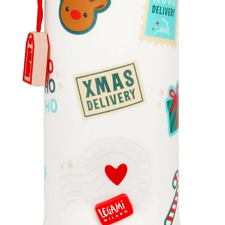 Pré-venda Estojo Kawai Urso Polar Edição Natal Legami
