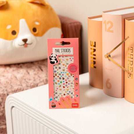 +200 Autocolantes para as Unhas Panda Legami