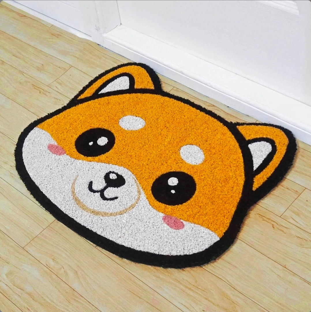 Tapete de Entrada Cão Shiba