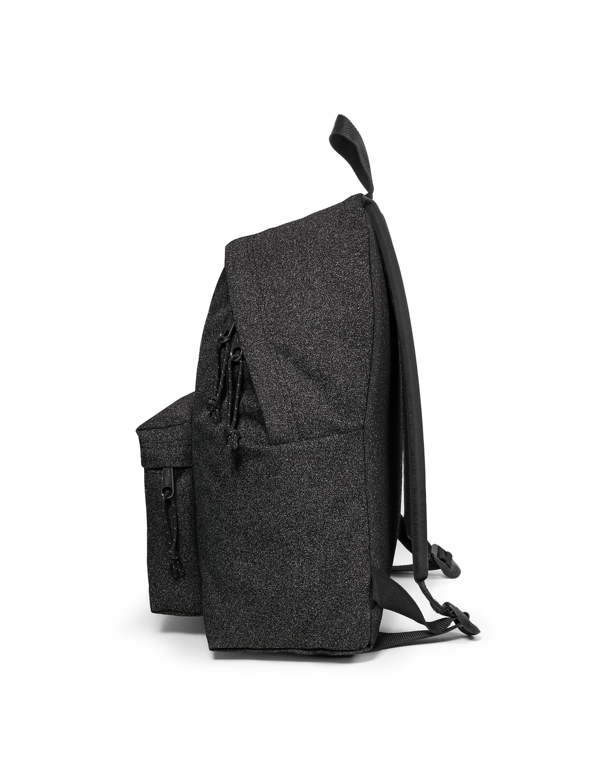 Mochila Eastpak Padded Spark com Glitter Preta