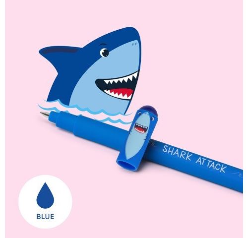 Caneta Apagável Tubarão - Legami