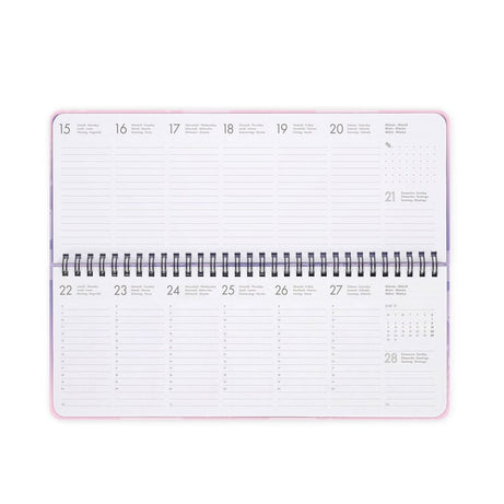 Planner Semanal 2027 Gatinhos Legami
