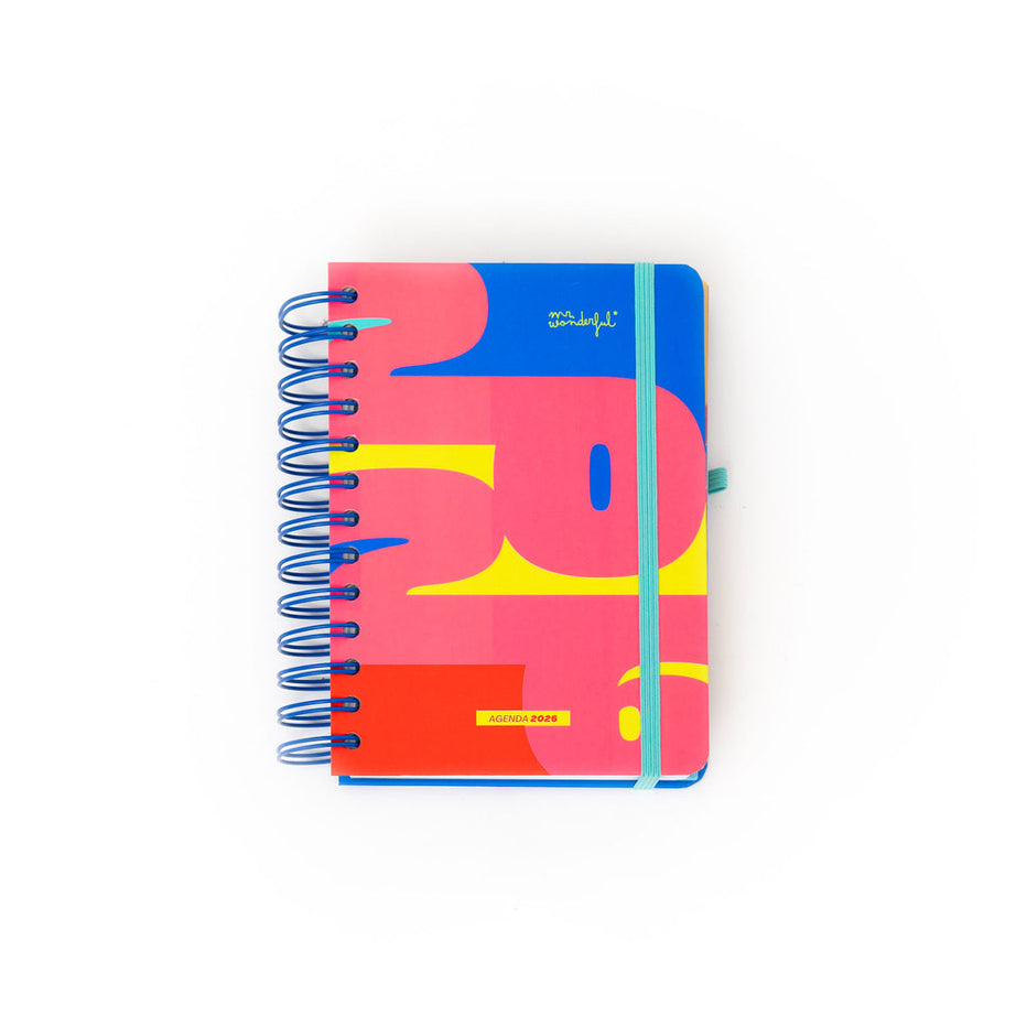 Agenda Mr.Wonderful Pequena 2026 Diária - Quando uma porta se fecha, abre-se esta agenda