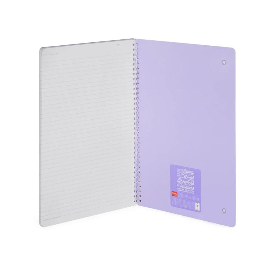 Caderno Espiral Grande Irisdescente Edição Limitada Legami