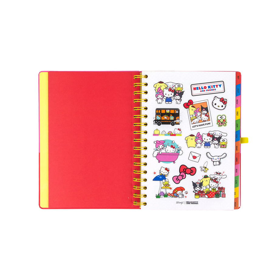 Agenda Semanal 2026/2027 Mr.Wonderful Hello Kitty & Friends "Somos a Melhor Equipa"