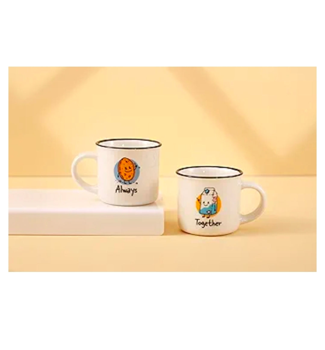Conjunto 2 Chávenas de Café "Always - Together" Itotal