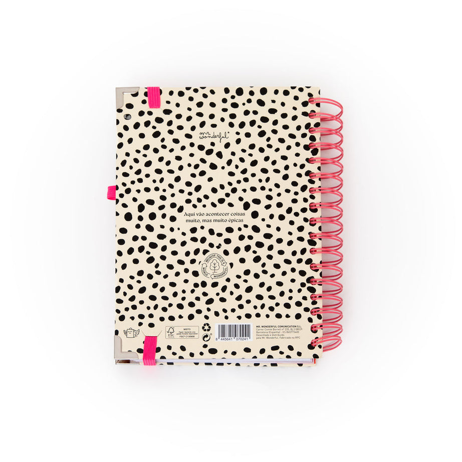 Agenda Diária Mr.Wonderful 2026 - Aqui e Agora - Com Caneta Apagável Exclusiva