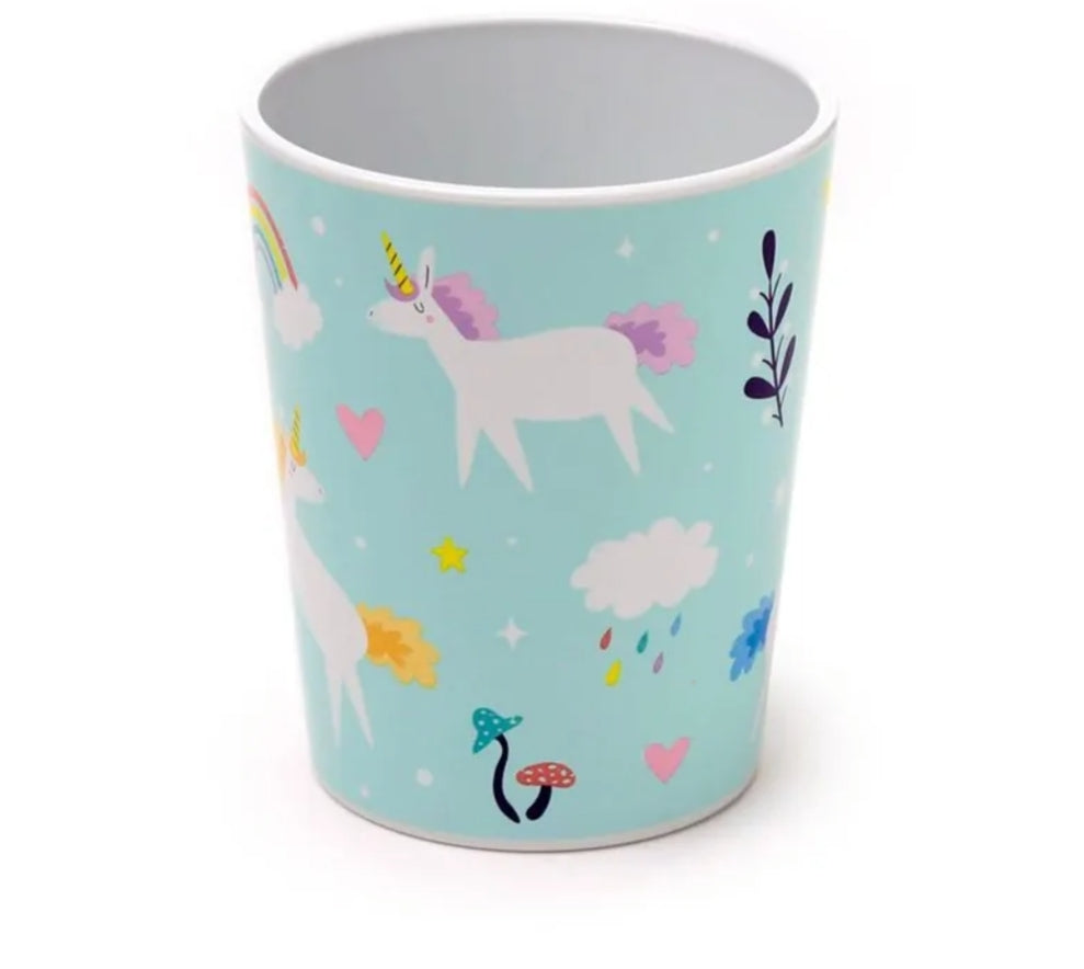 Conjunto de Refeição 5 Peças Unicórnios