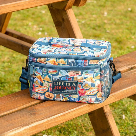 Lancheira Térmica 7,7L Travel Stickers Legami