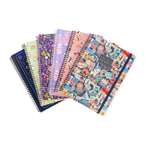 Caderno A4 Pautado Espiral Stickers Legami