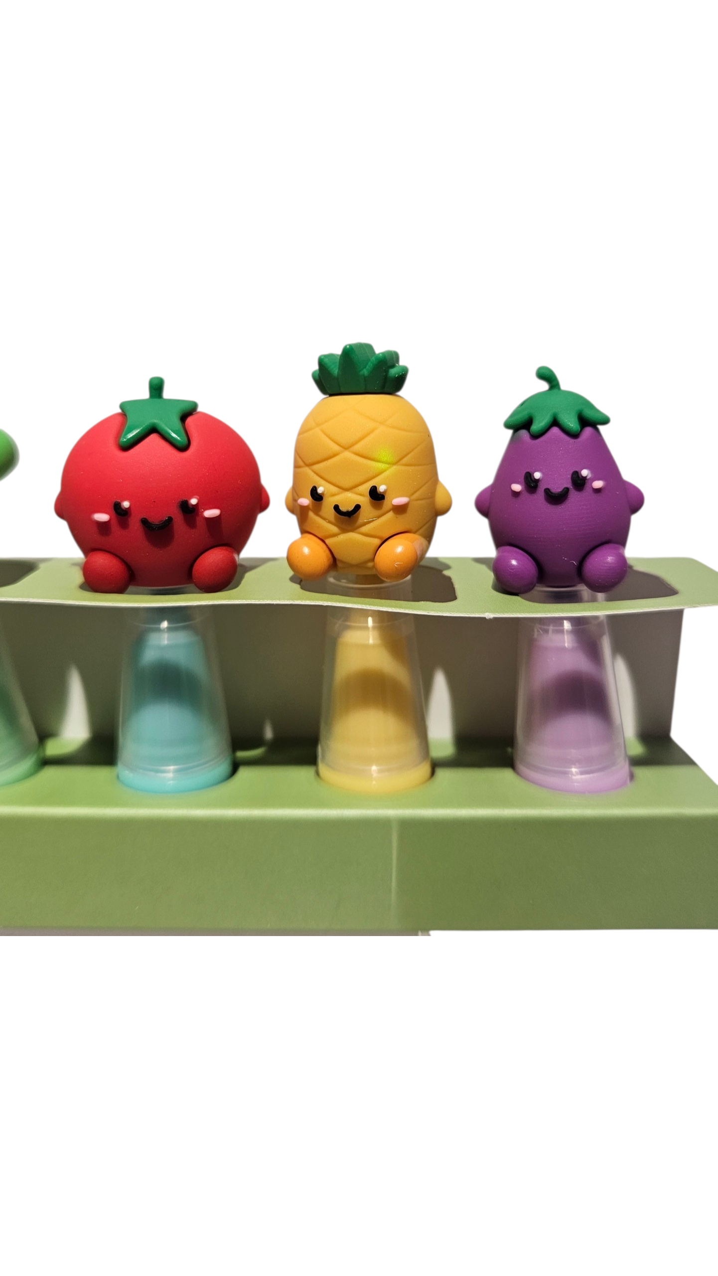 Conjunto 6 sublinhadores Frutas e Legumes Itotal
