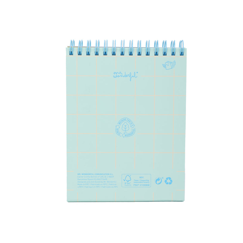 Calendário de Secretária Mr.Wonderful 2026 "No Filters"