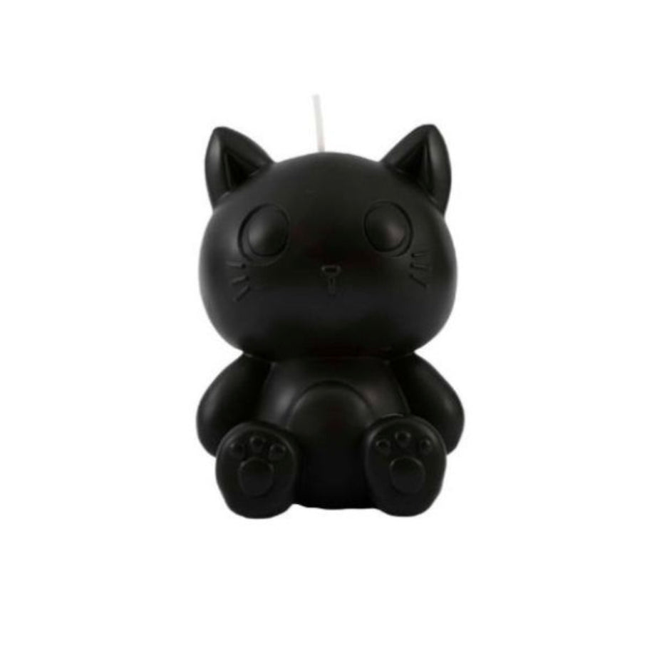 Vela Gato Preto 3D Aroma Gardénia Itotal