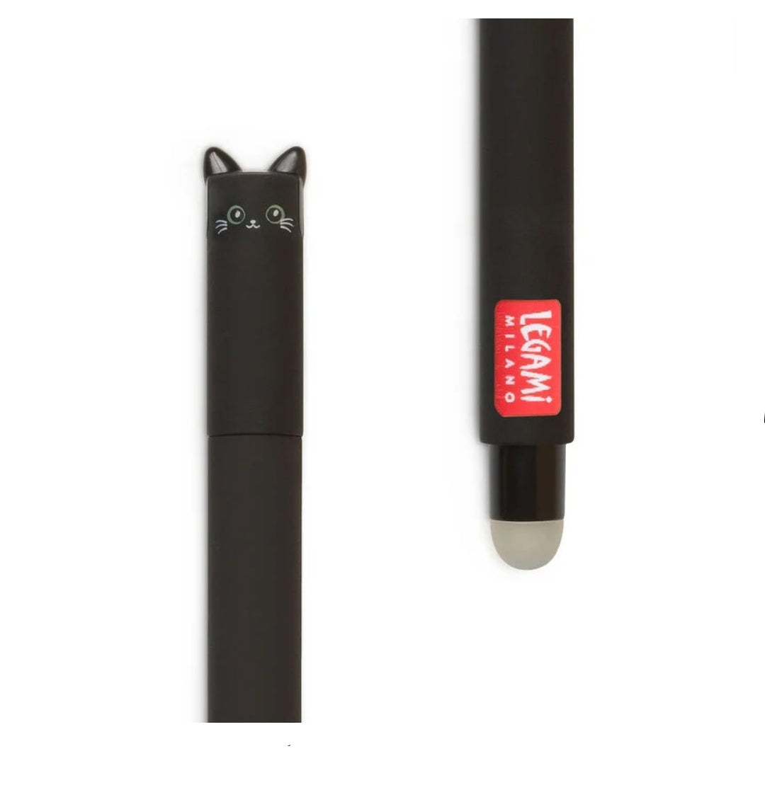 Caneta Apagável Gato - Legami