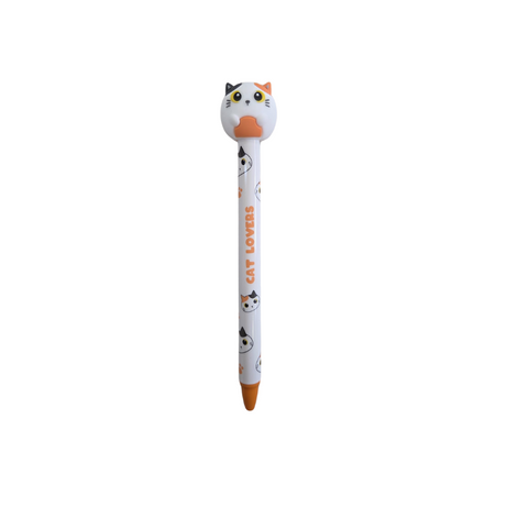 Caneta Apagável Gato Malhado 3D Itotal
