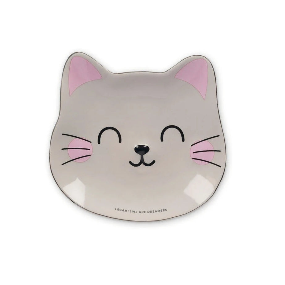 Prato Cerâmica para Jóias Gatinho Legami