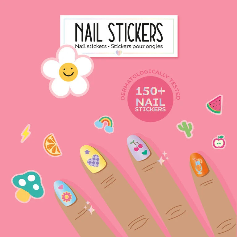 +150 Autocolantes para as Unhas Groovy Legami