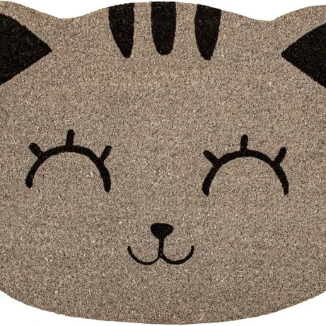 Tapete de Entrada Gato Cinza Itotal