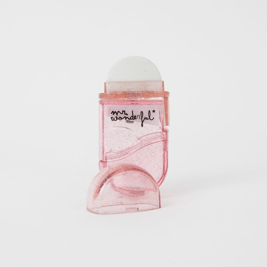 Borracha com Afia e Depósito Rosa Mr.Wonderful