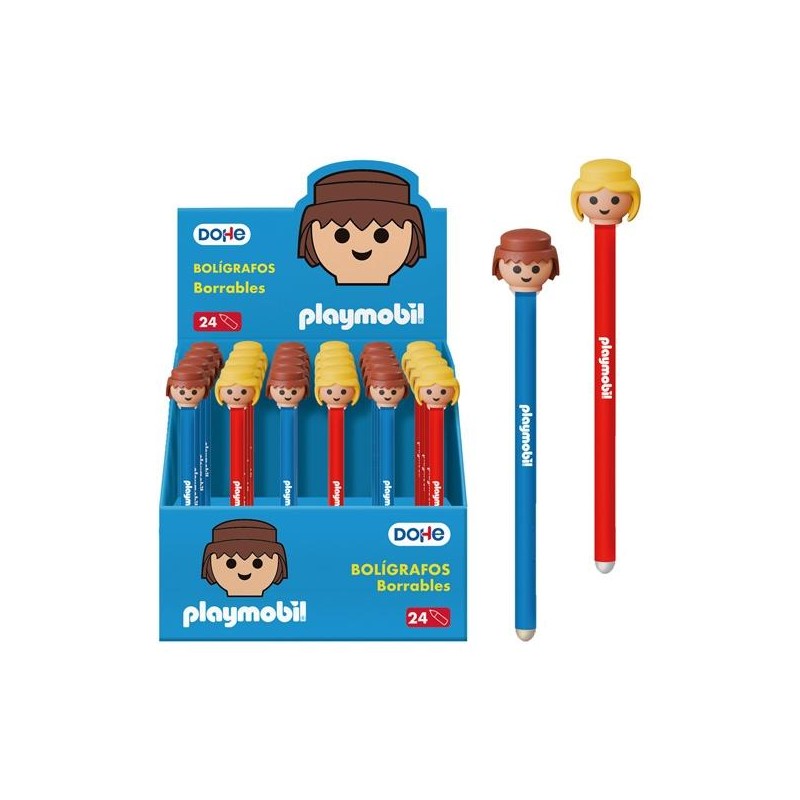 Caneta Apagável Playmobil Menina