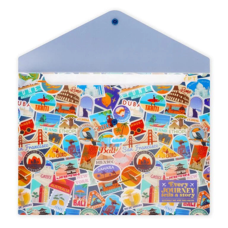 Porta Documentos A4 Stickers Legami BTS