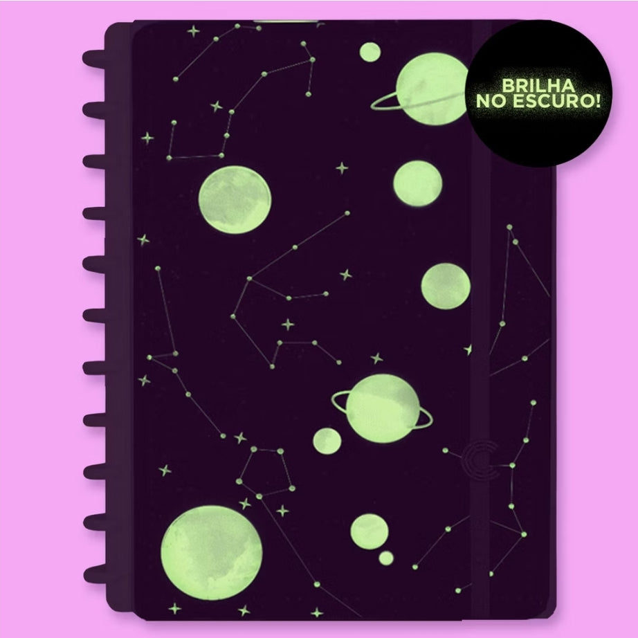 Caderno Inteligente A4 Purple Galaxy ed. Especial Gocase