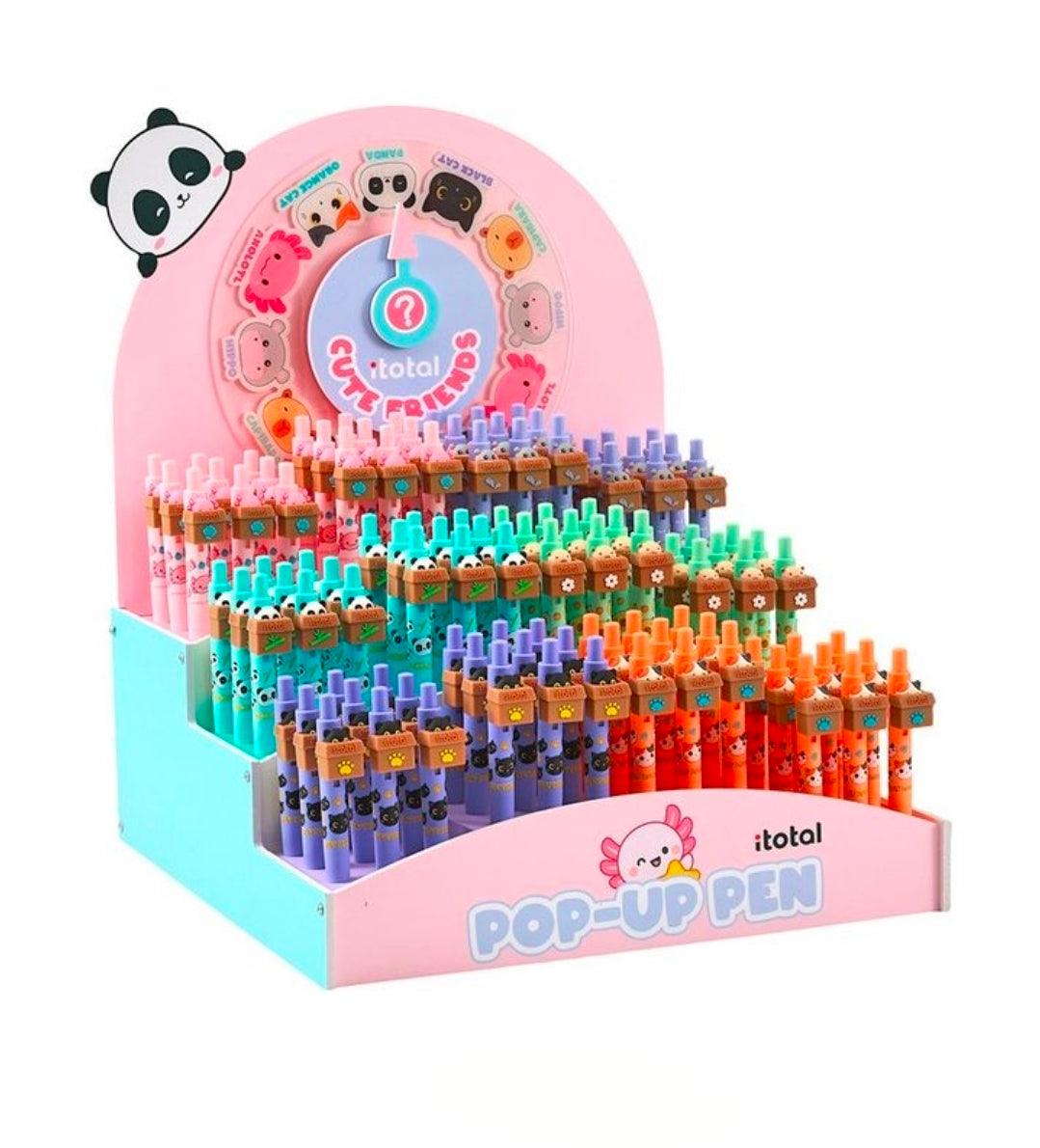 Caneta Panda Pop Up Itotal