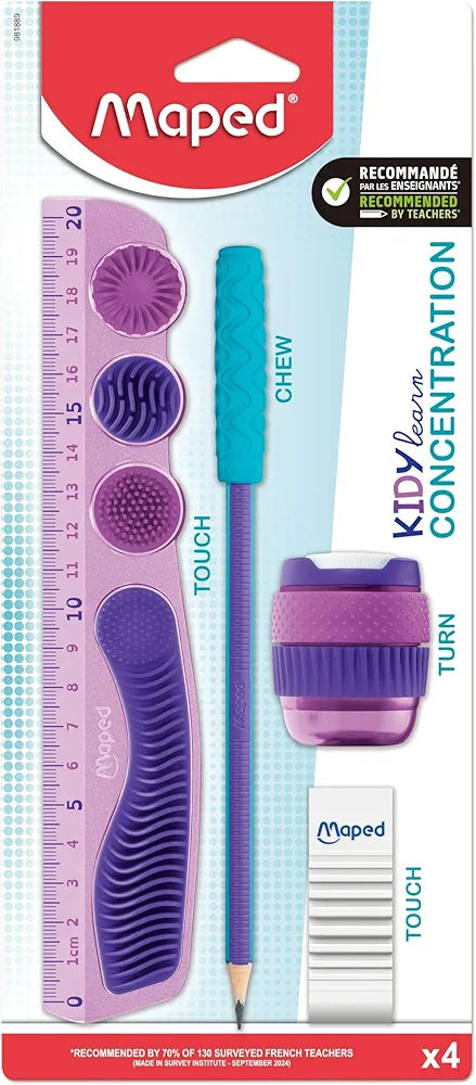 Kit Concentração Lilás Maped