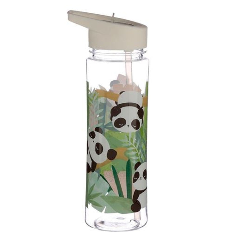 Garrafa com Palhinha Panda 500ml