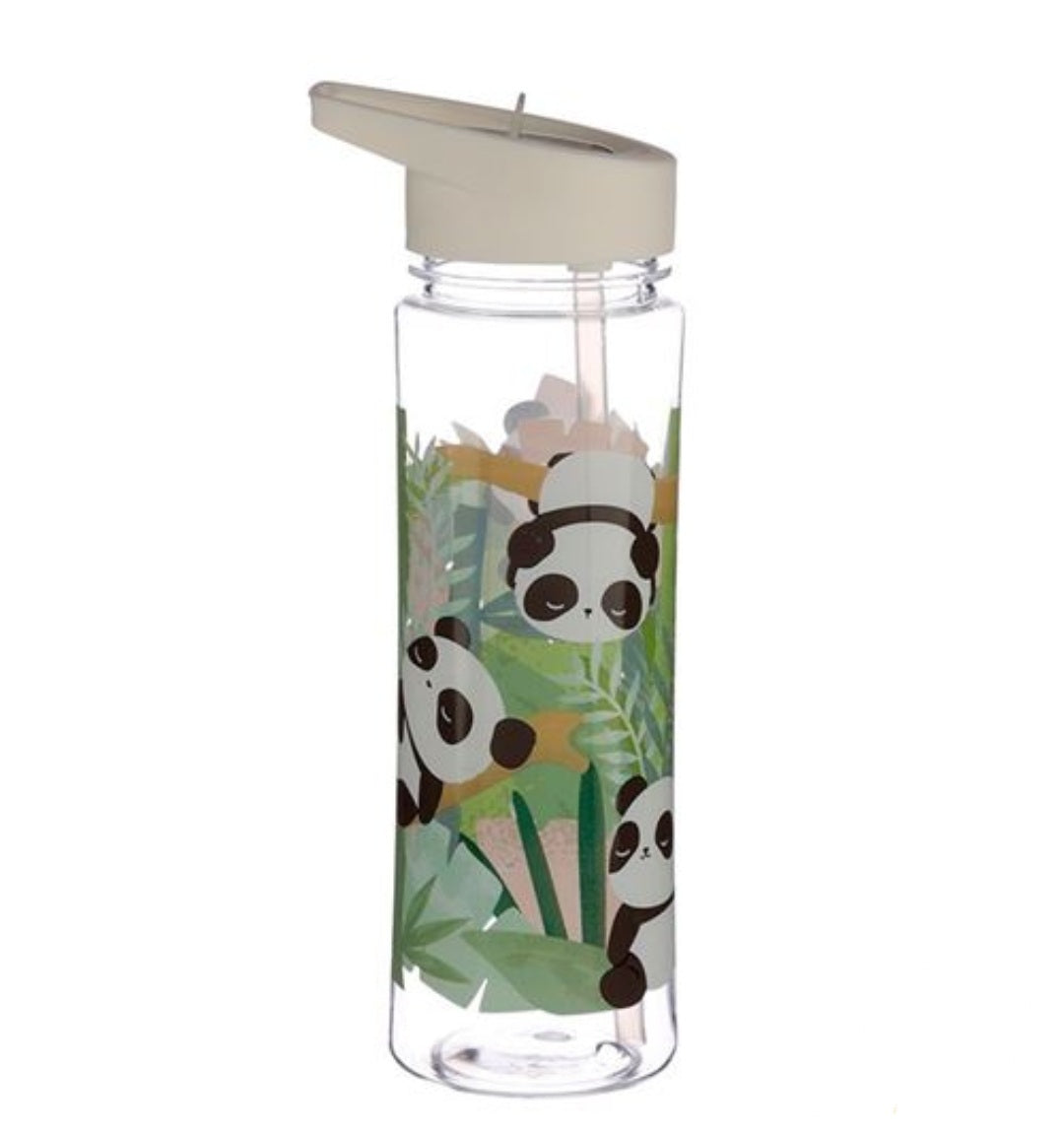 Garrafa com Palhinha Panda 500ml